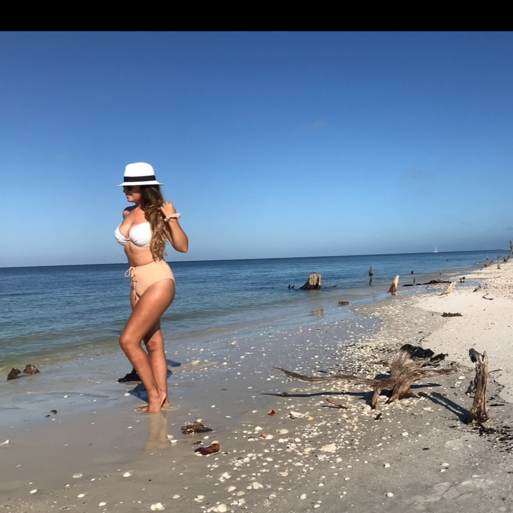 Onia High Waist Swim Bottom